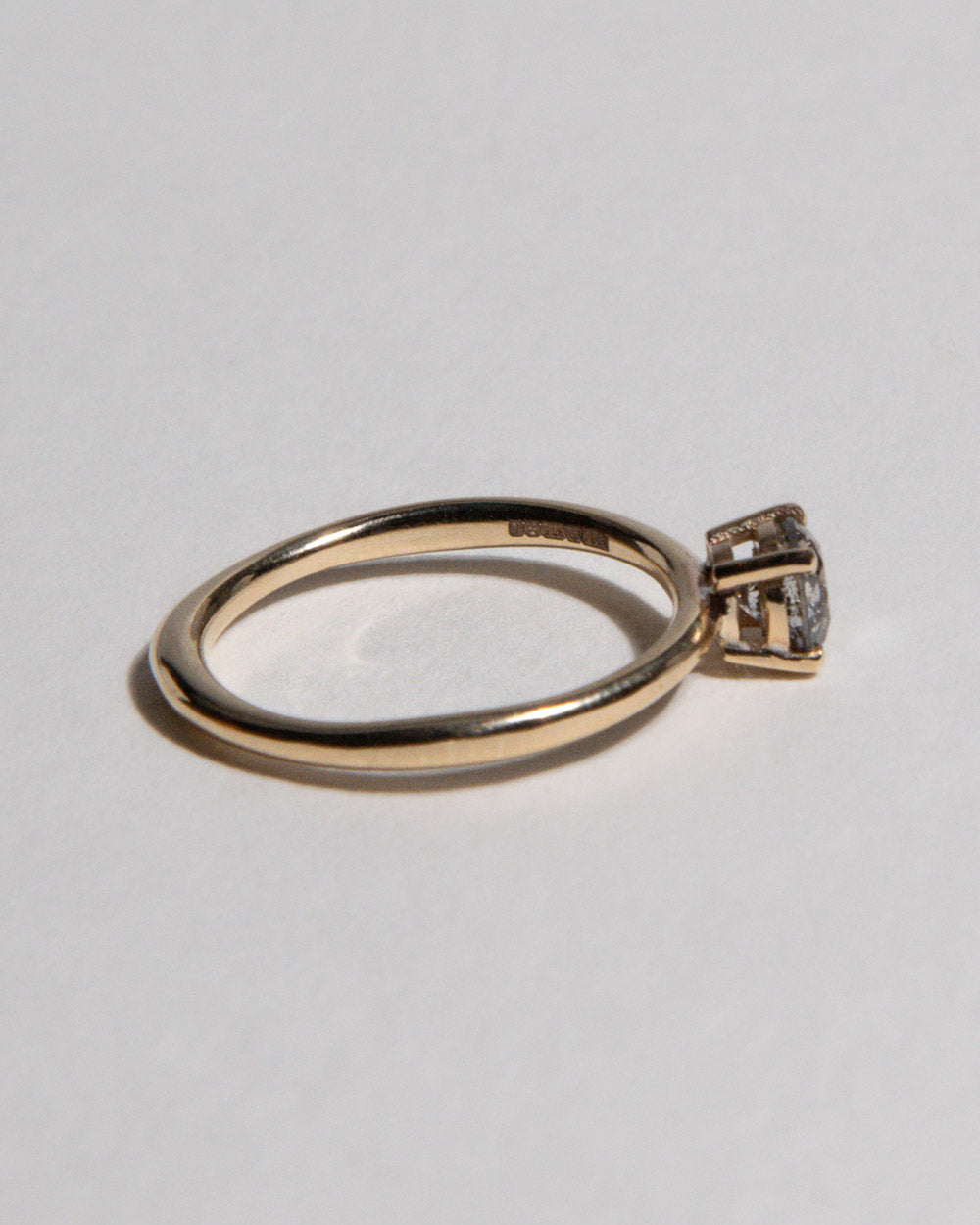 Olympia 0.63ct Grey Diamond Ring