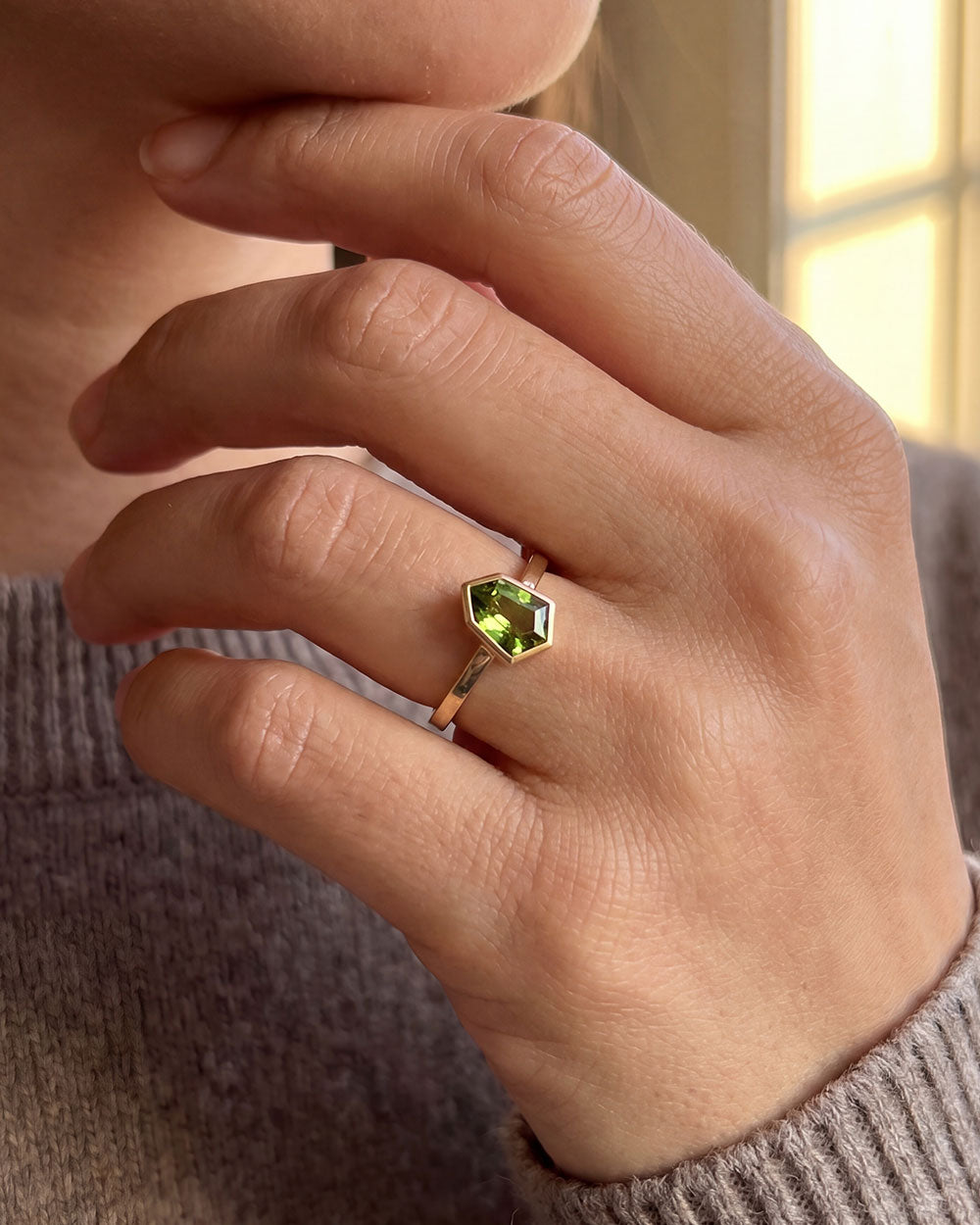 Palma 1.12ct Parti Sapphire Ring