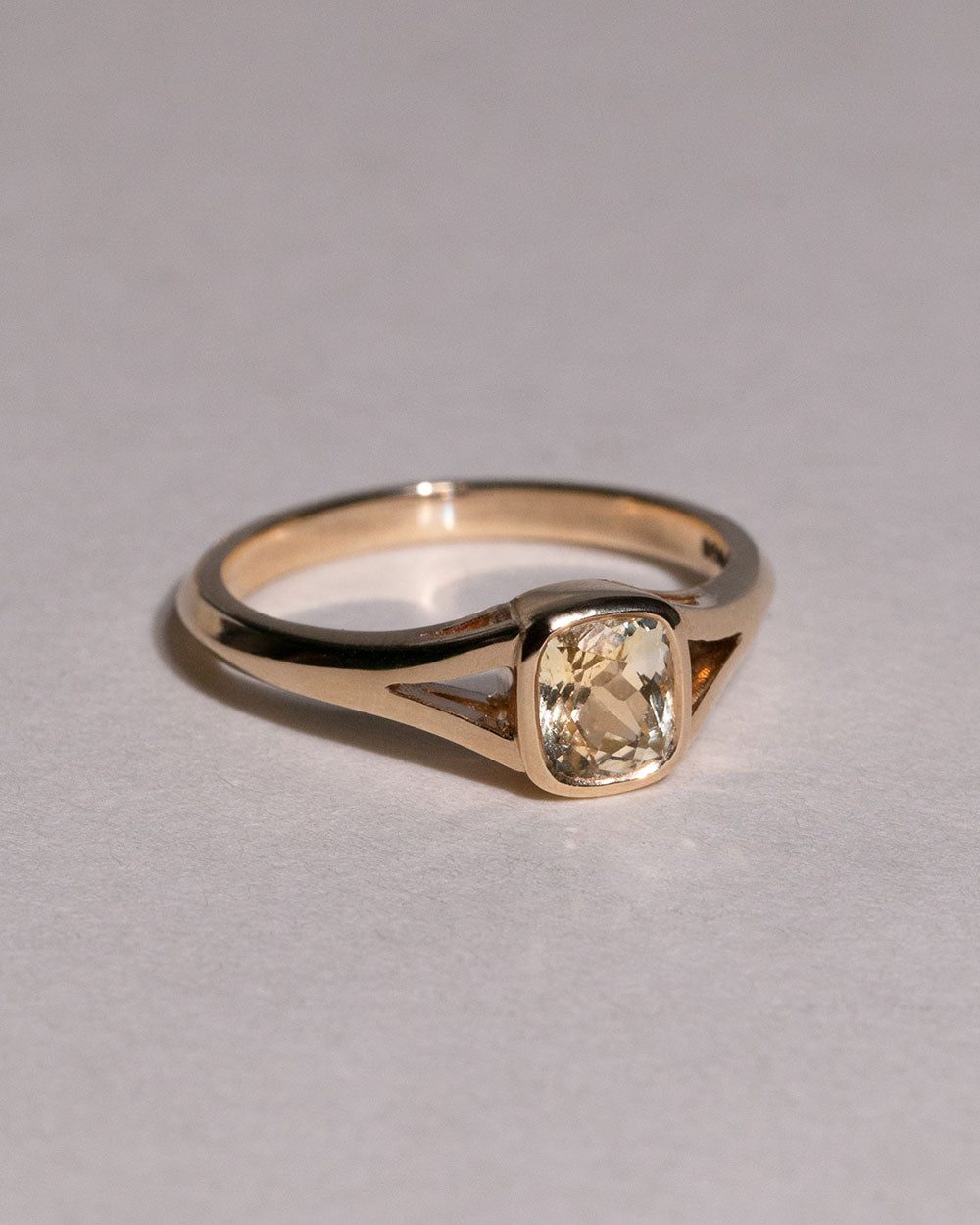 Romy 1.08ct Yellow Sapphire Ring