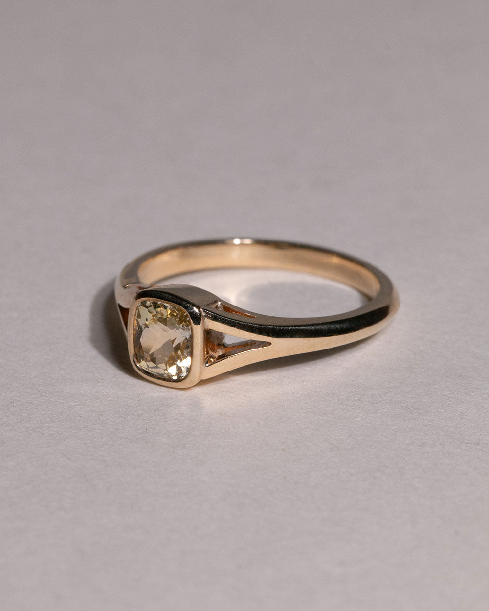 Romy 1.08ct Yellow Sapphire Ring