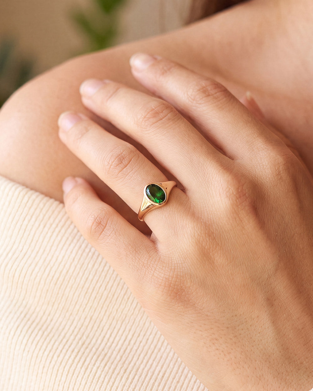 Sage 0.78ct Tourmaline Ring
