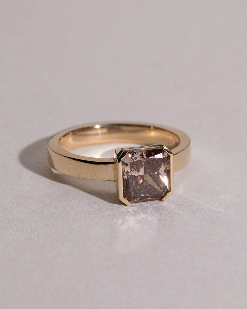 Venetia 2.08ct Lab Grown Brown Diamond Ring