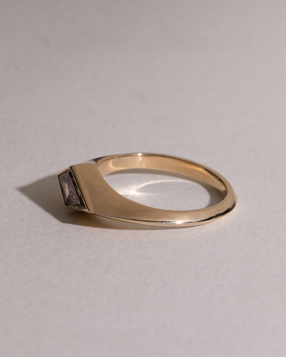 Vesper 0.56ct Lab Grown Brown Diamond Ring