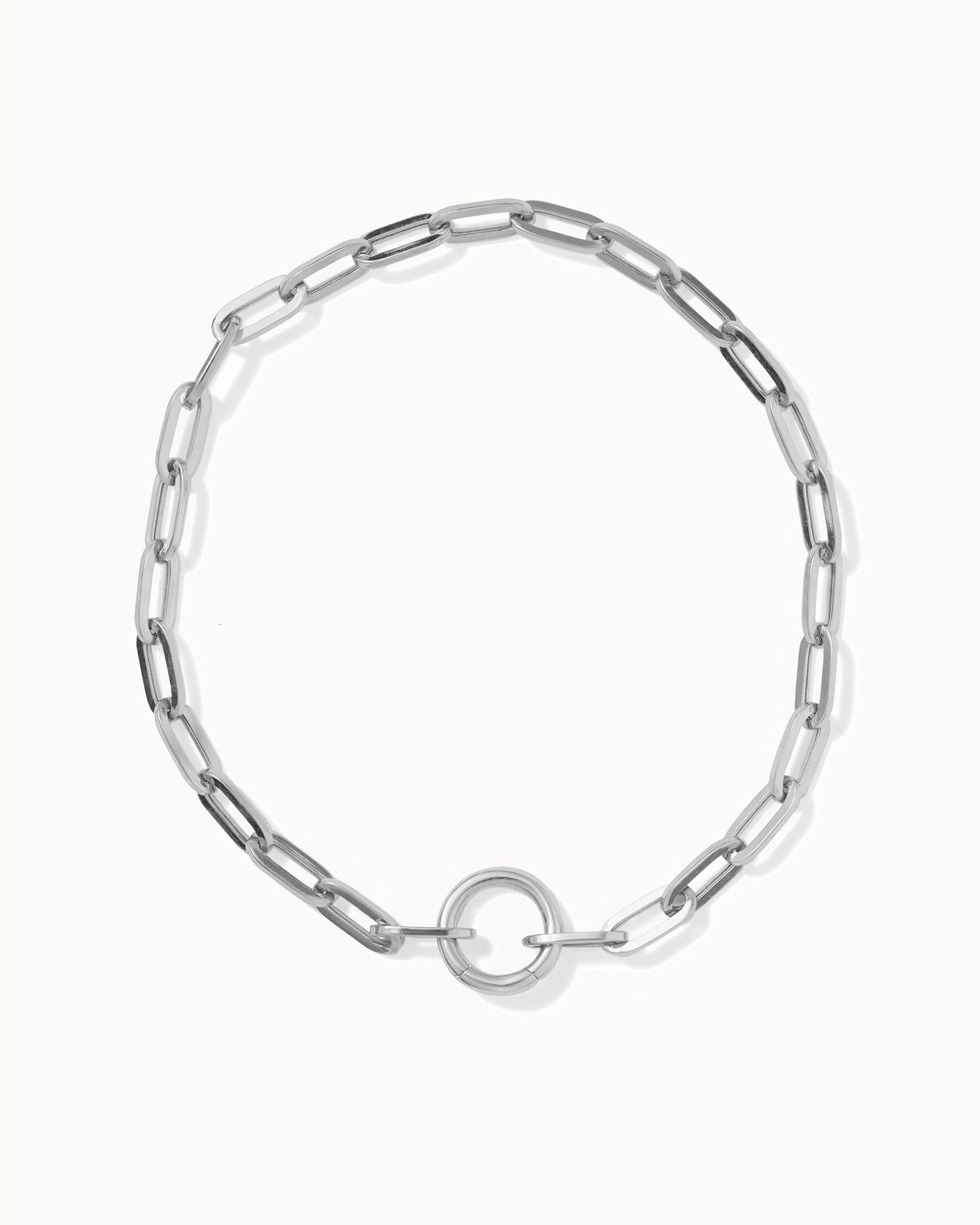 Paper Chain Charm Bracelet