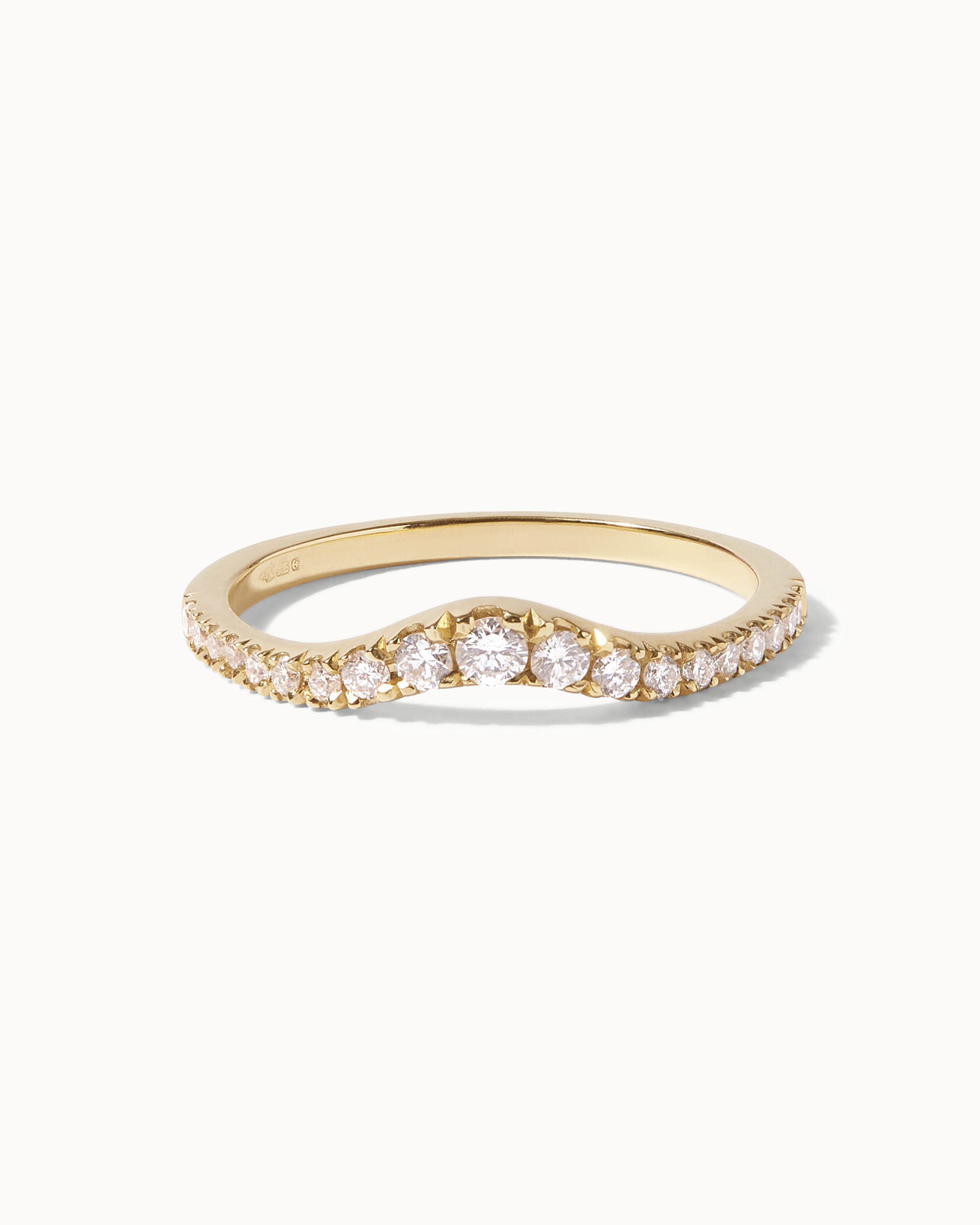 Pavé Diamond Nesting Ring