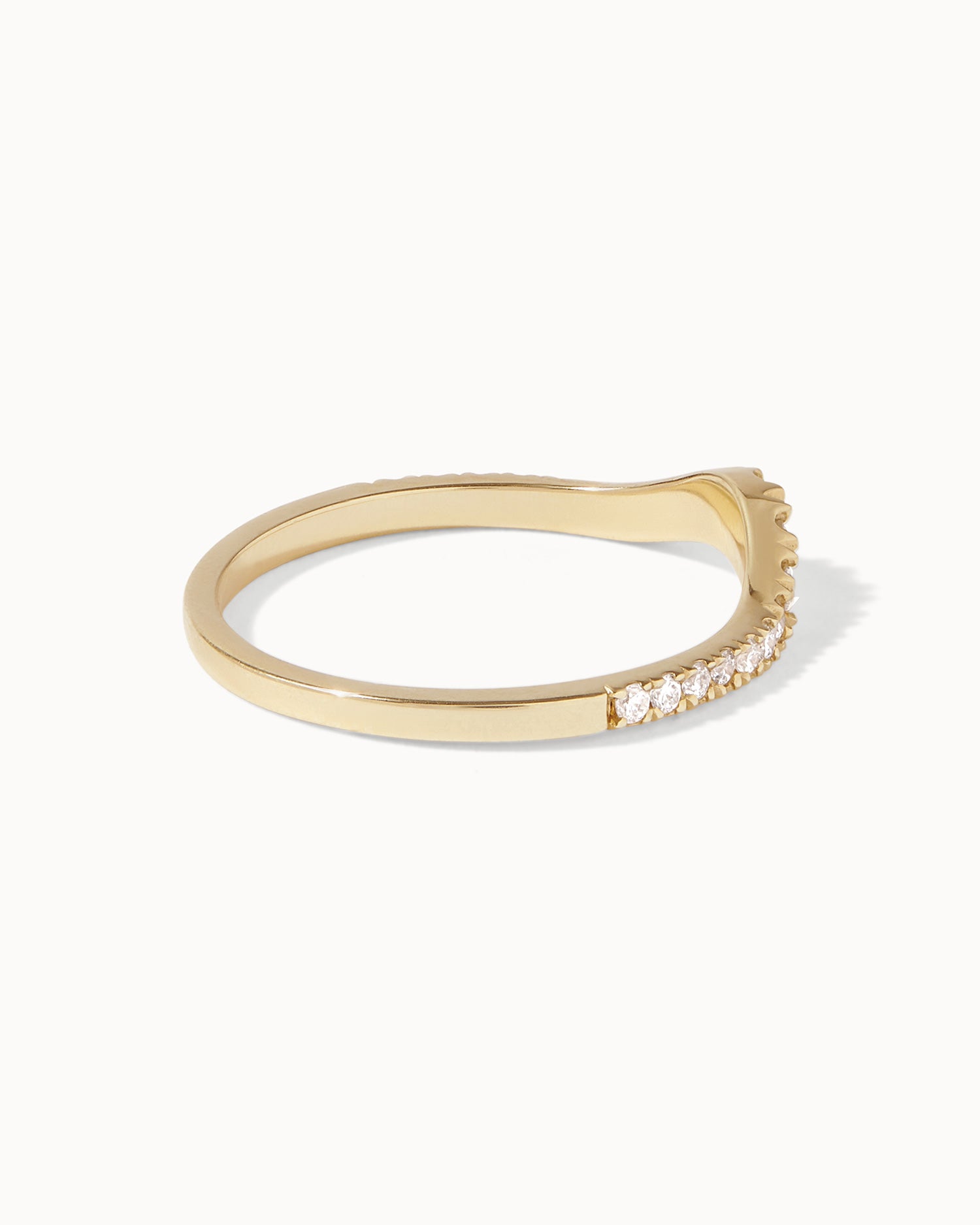 Pavé Diamond Nesting Ring