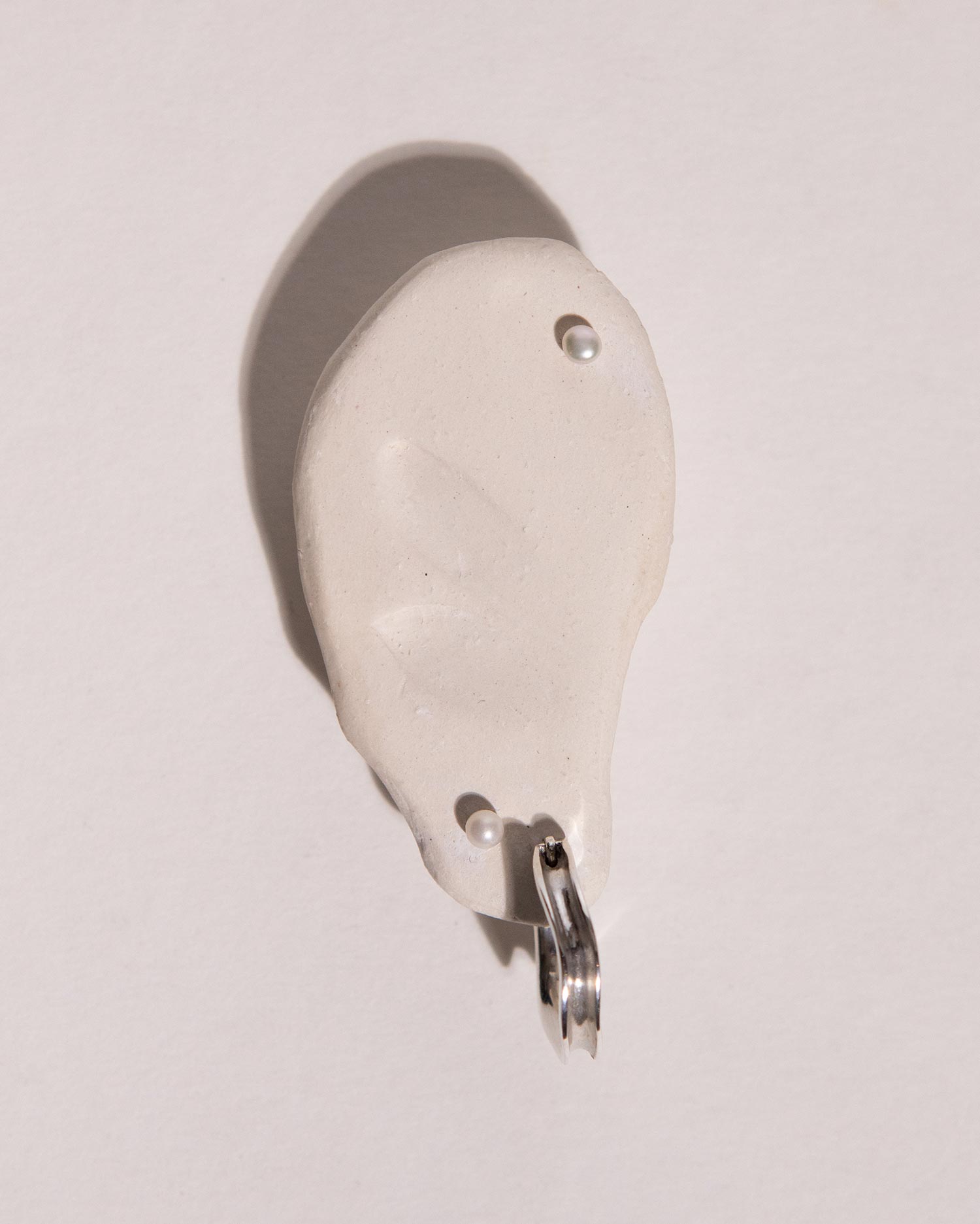 Solid Gold Small Pearl Stud Earrings