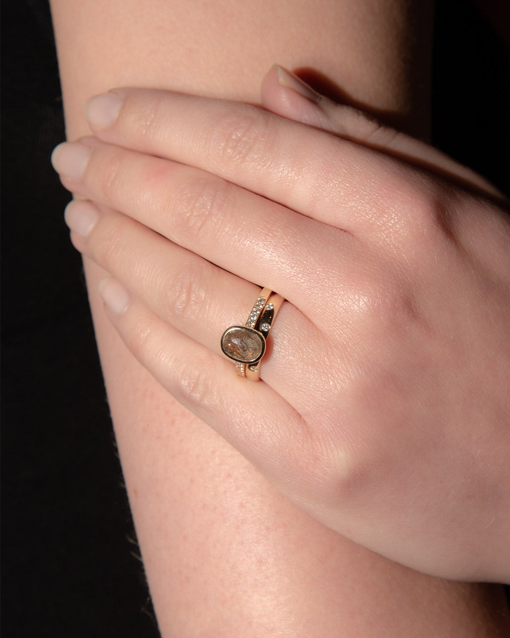 Scattered Diamond Eternity Ring