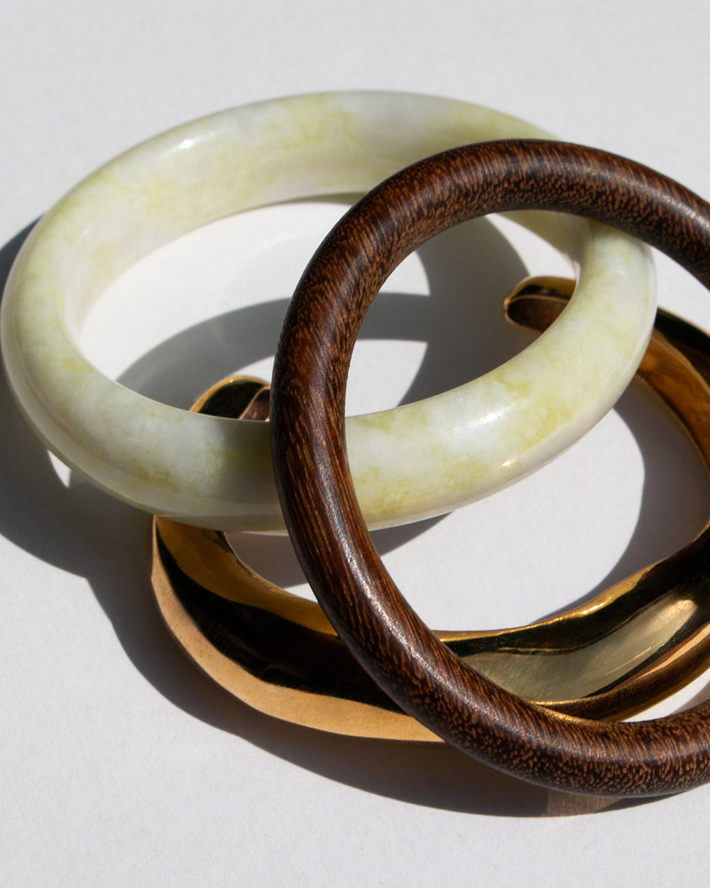 Amber Bangle Stack
