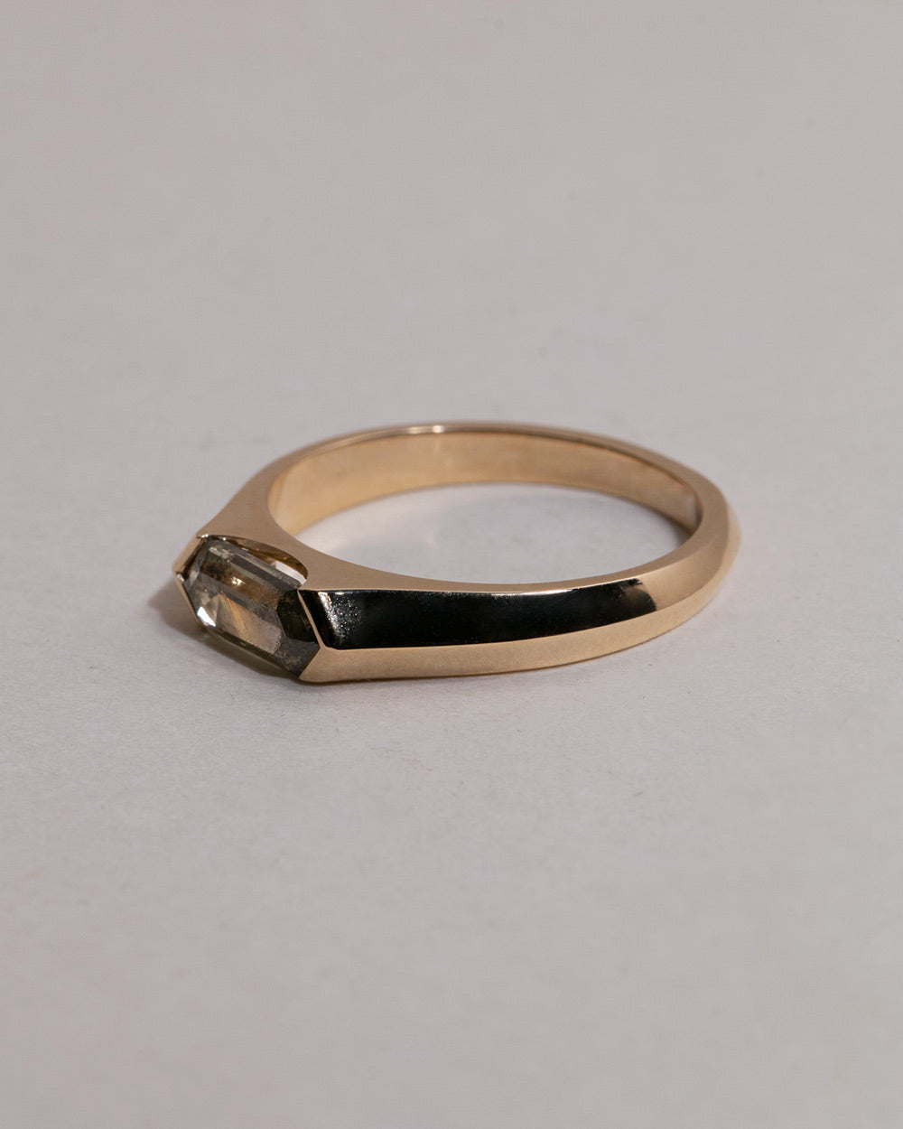 Sydney 0.86ct Salt & Pepper Diamond Ring