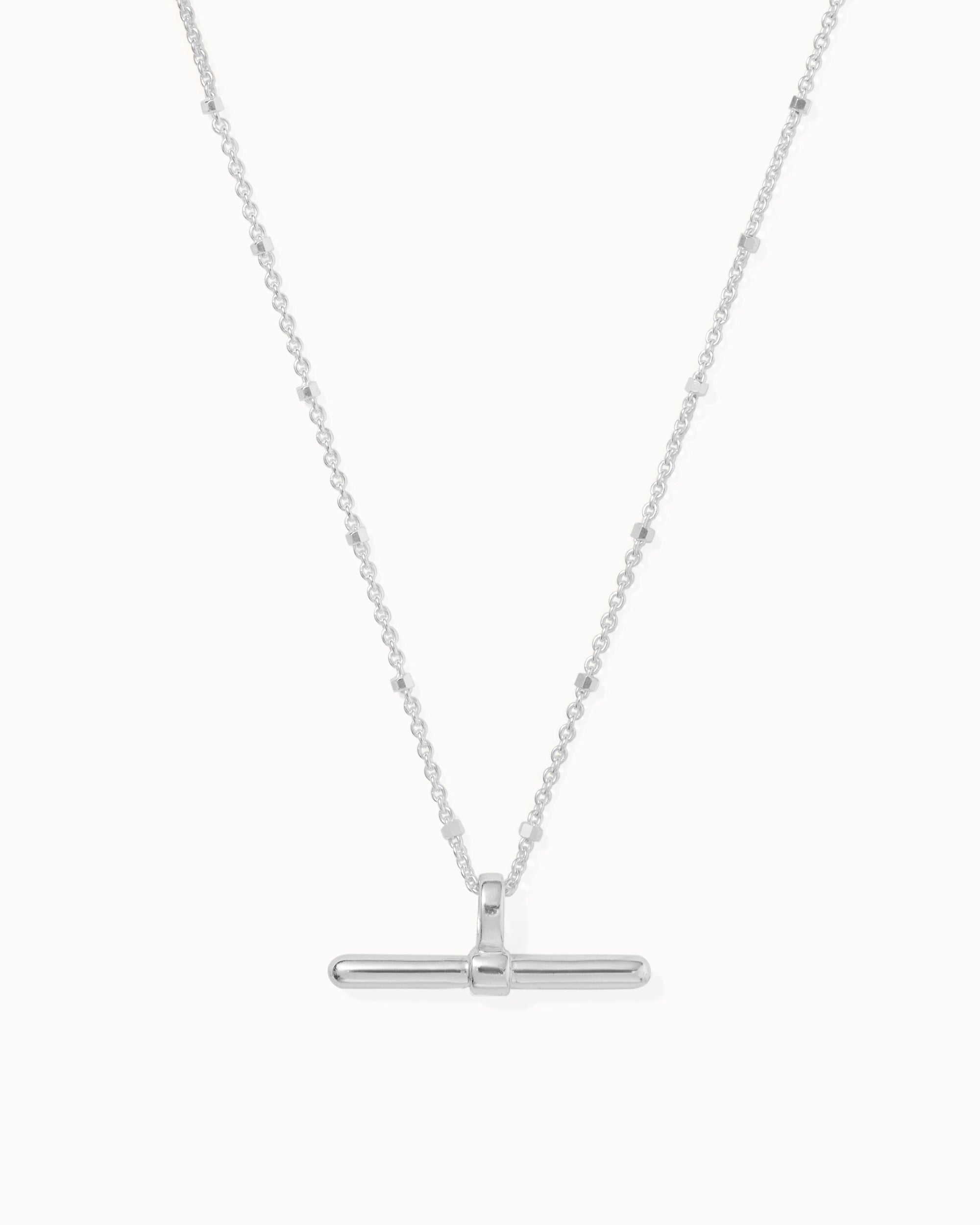T-Bar Charm Necklace