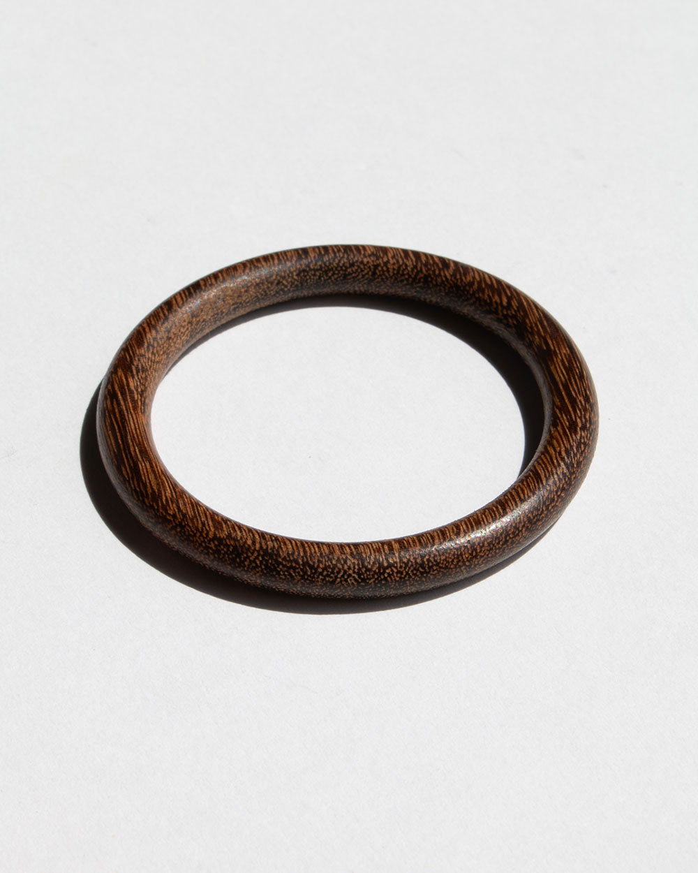 Wood Round Bangle