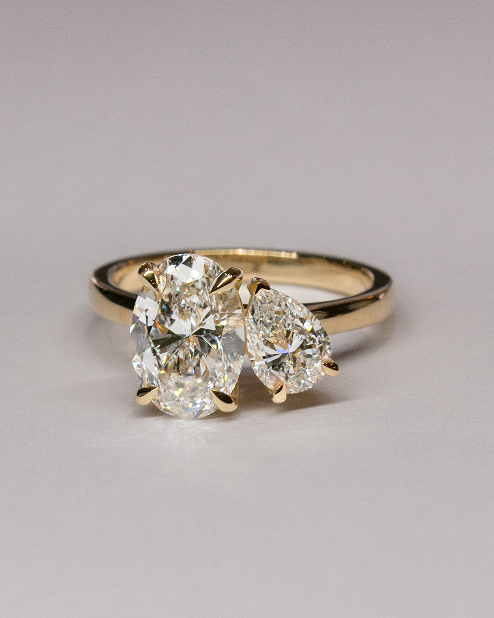Lab Grown Diamond Toi et Moi Ring