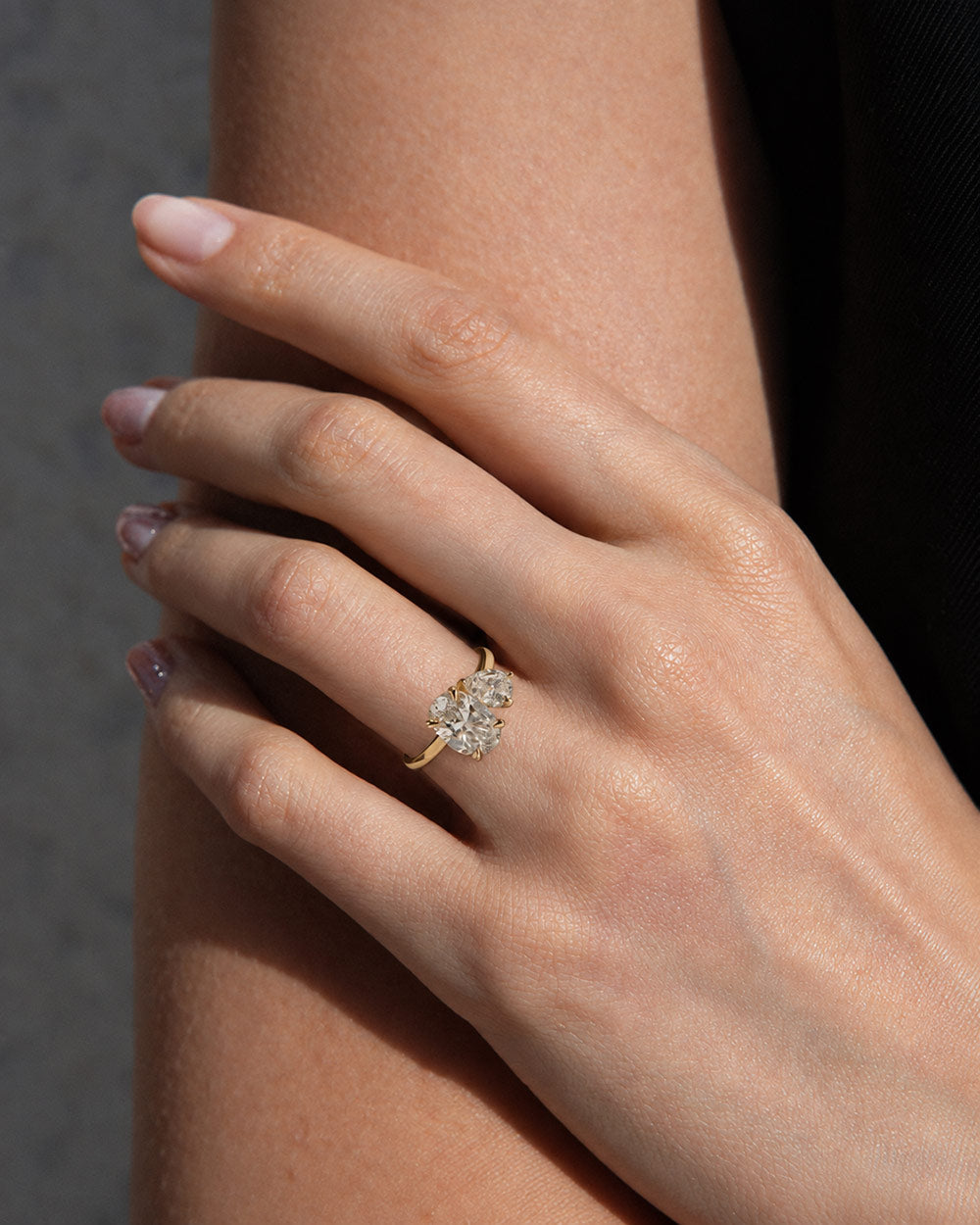 Lab Grown Diamond Toi et Moi Ring