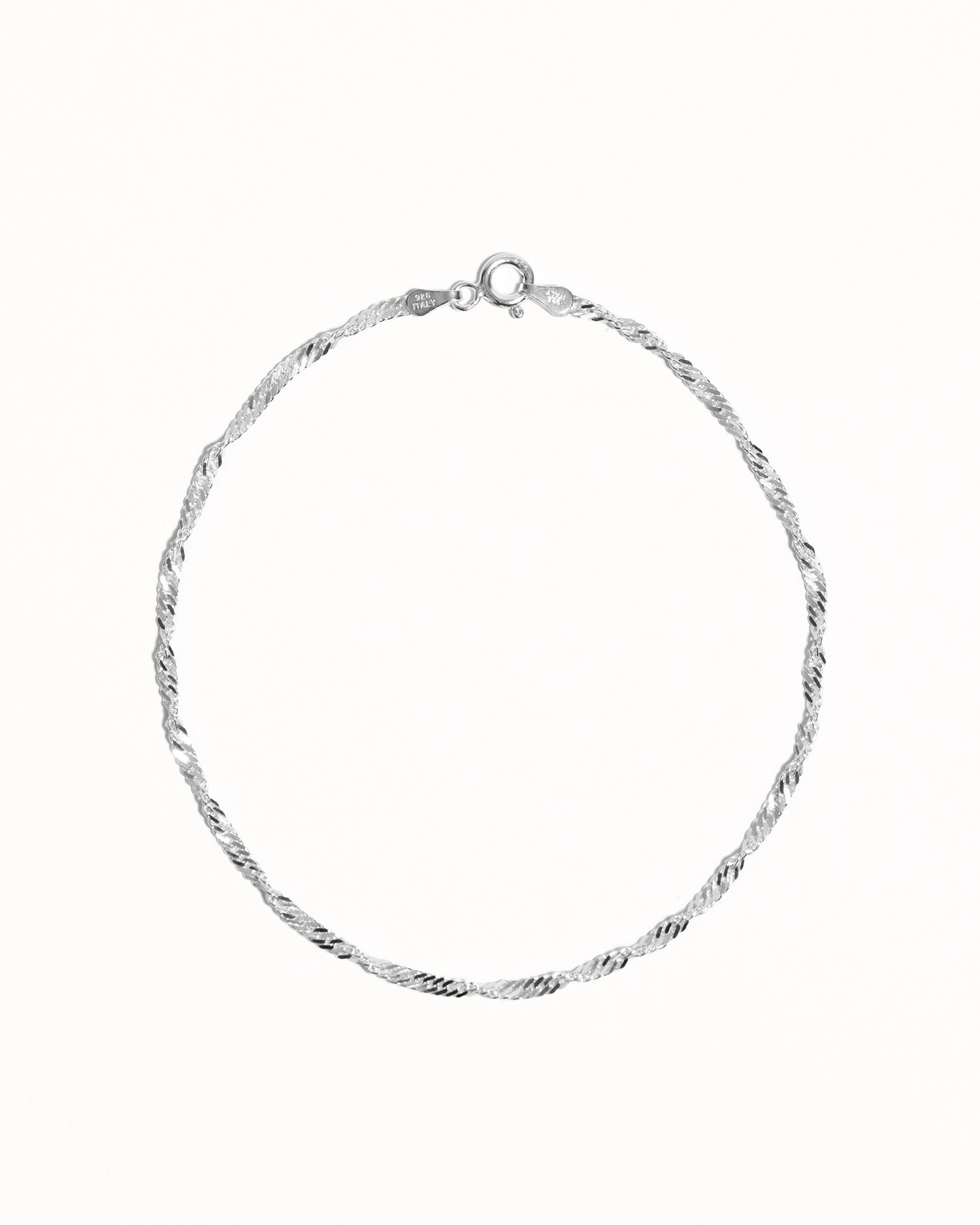 Twisted Chain Anklet