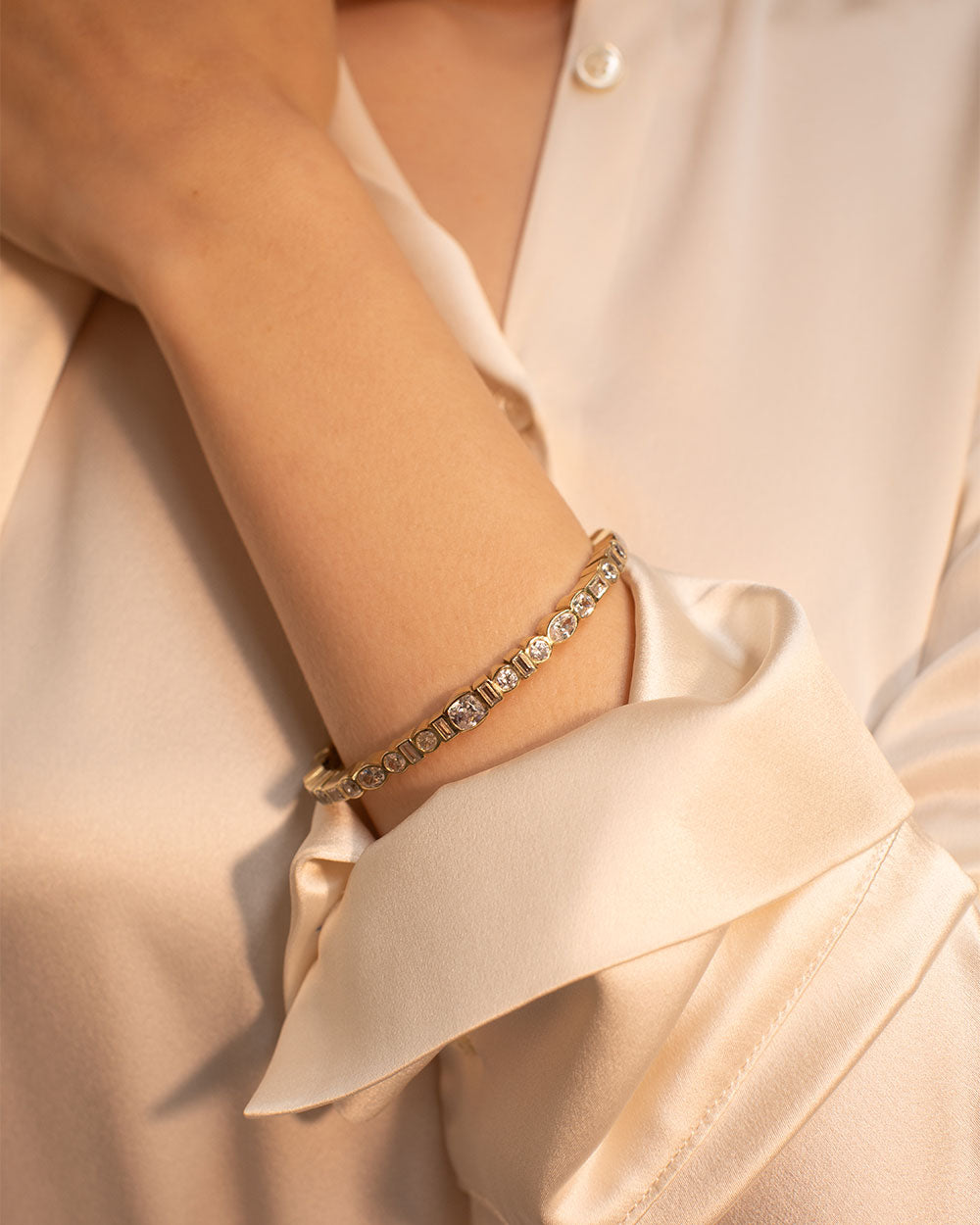 Vega Diamond Bangle