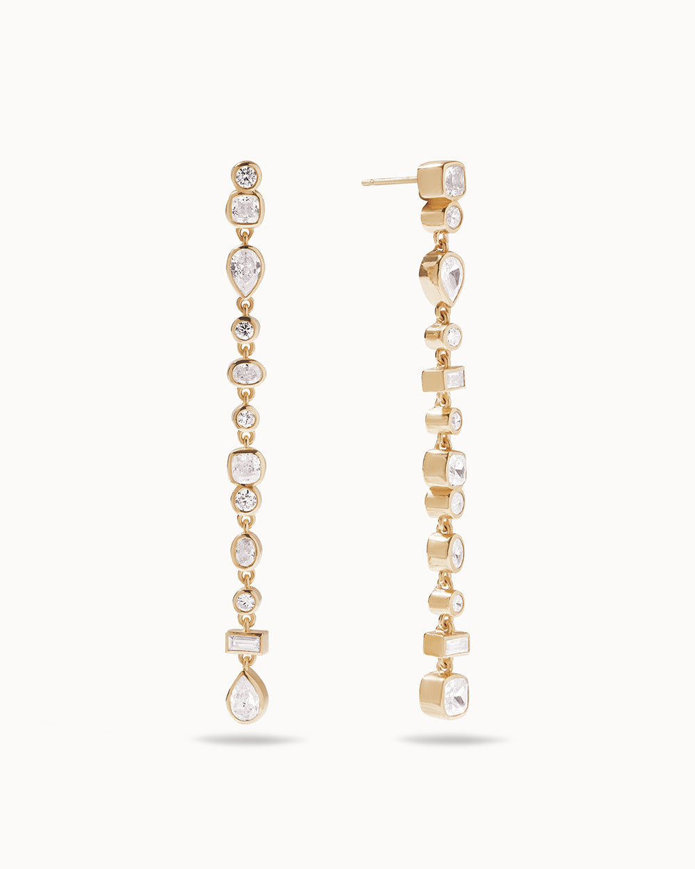 Vega Diamond Drop Earrings
