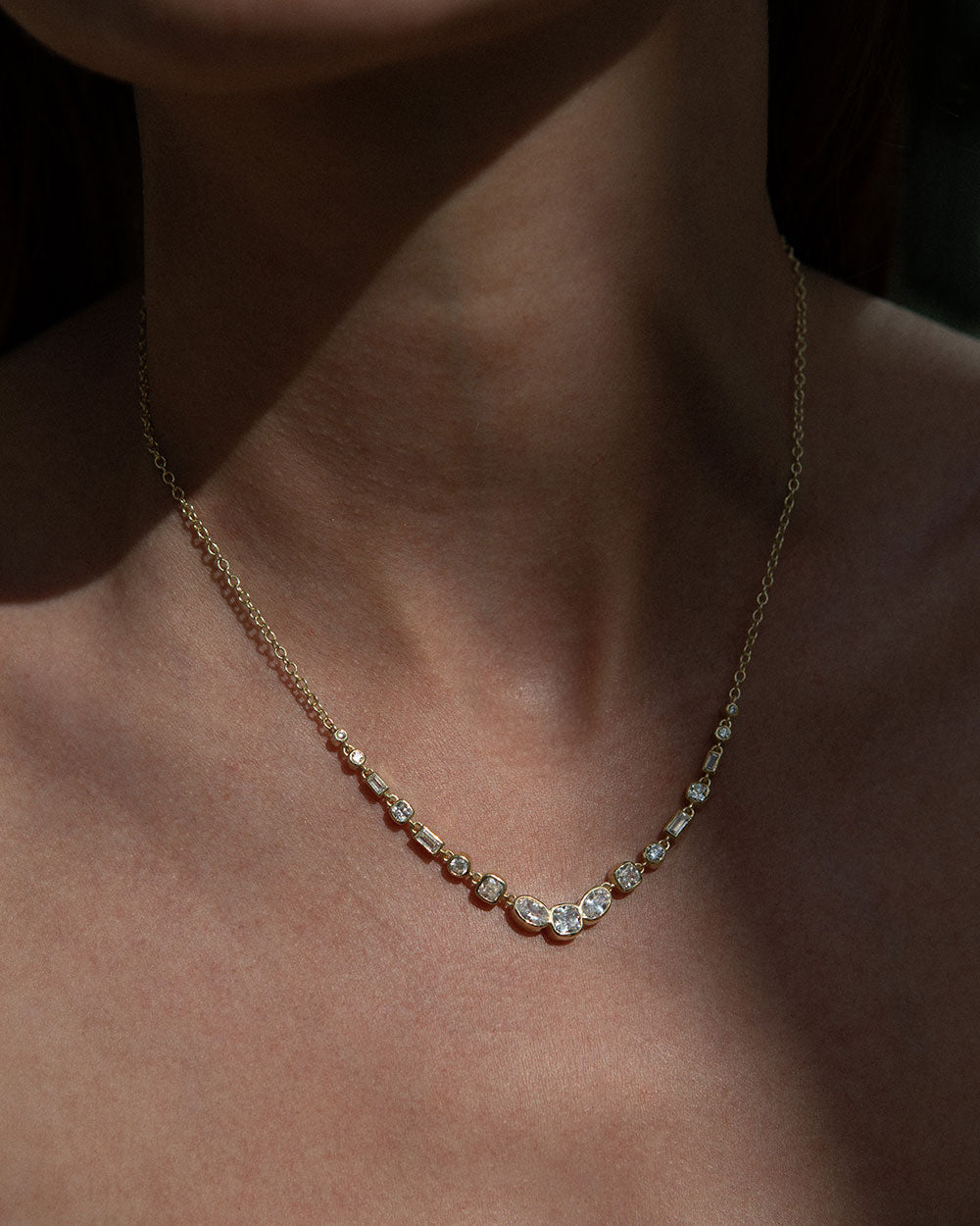 Vega Diamond Necklace