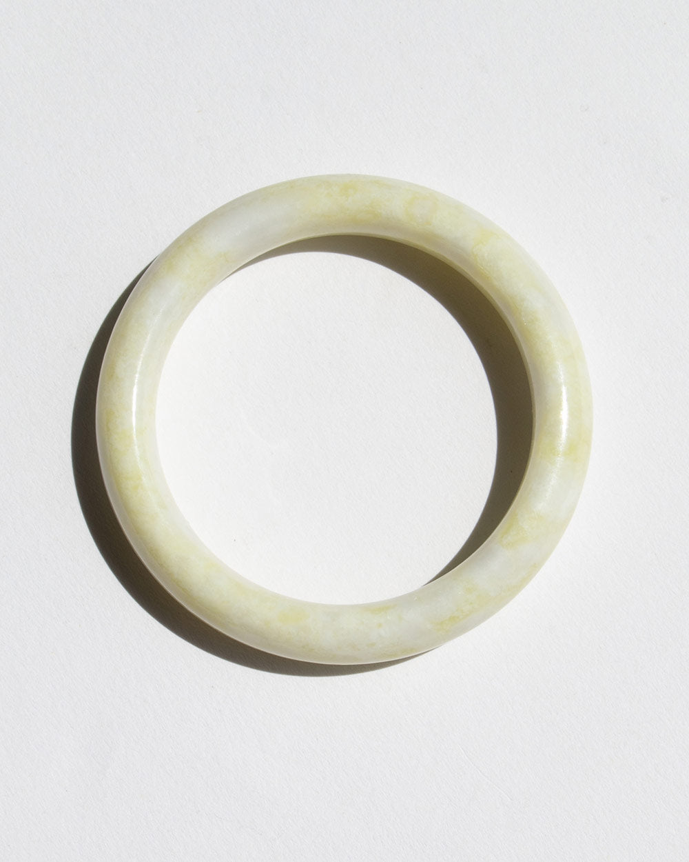 Round Jade Bangle