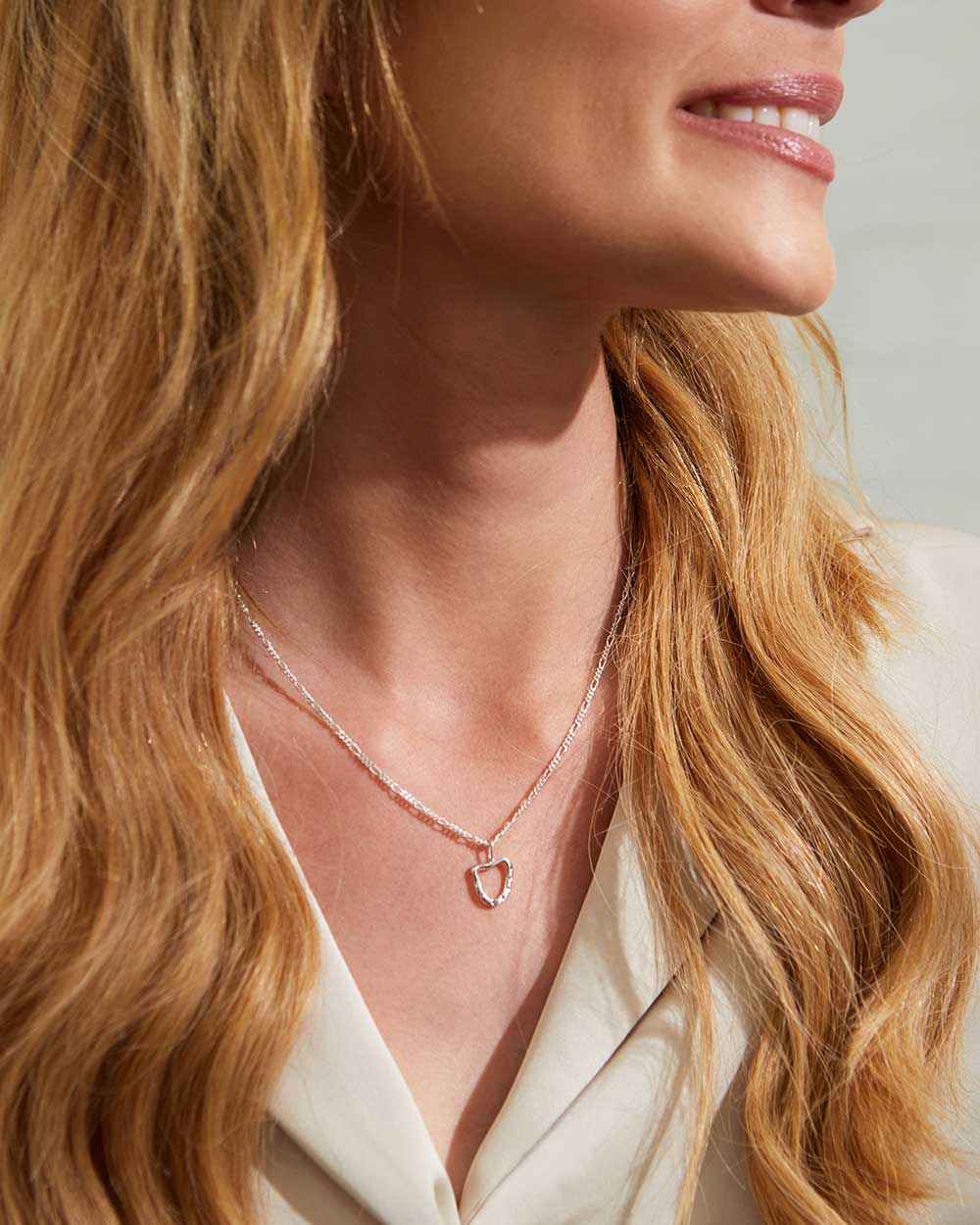 Amethyst February Birthstone Organic Charm