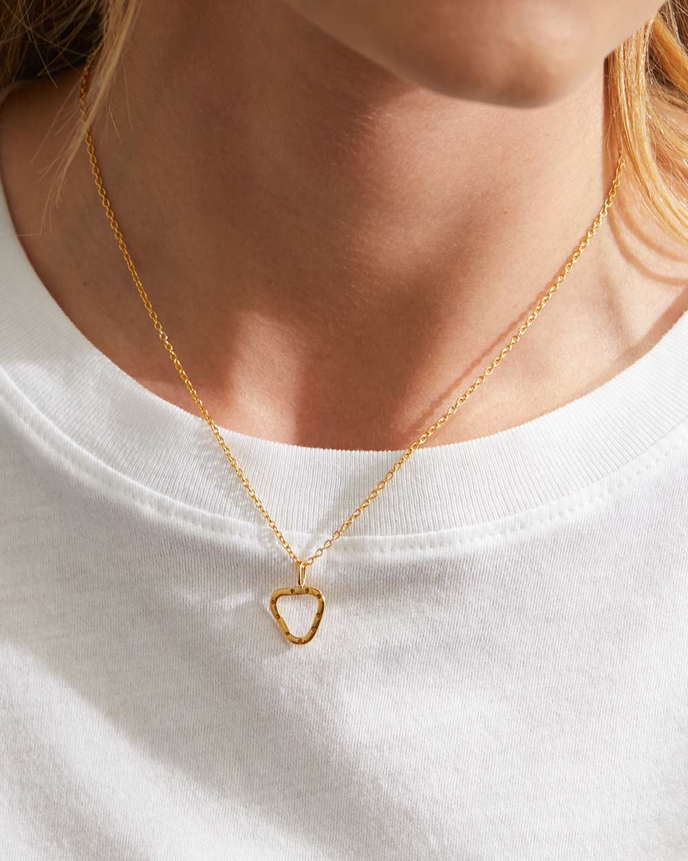 Citrine November Birthstone Organic Charm