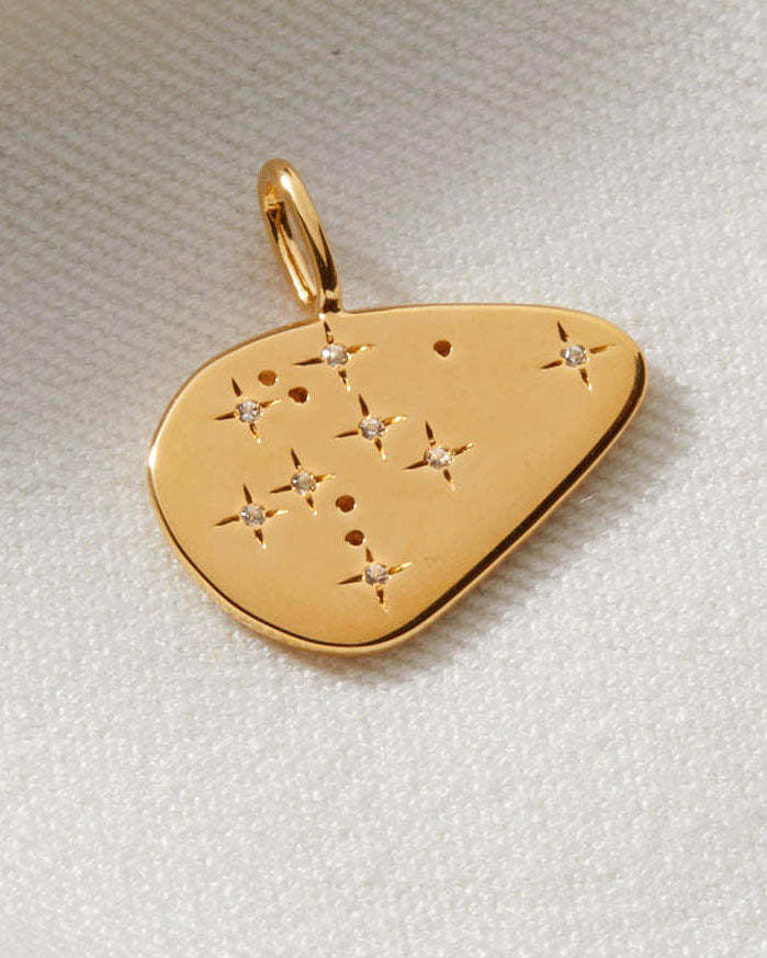 Aquarius Zodiac Charm