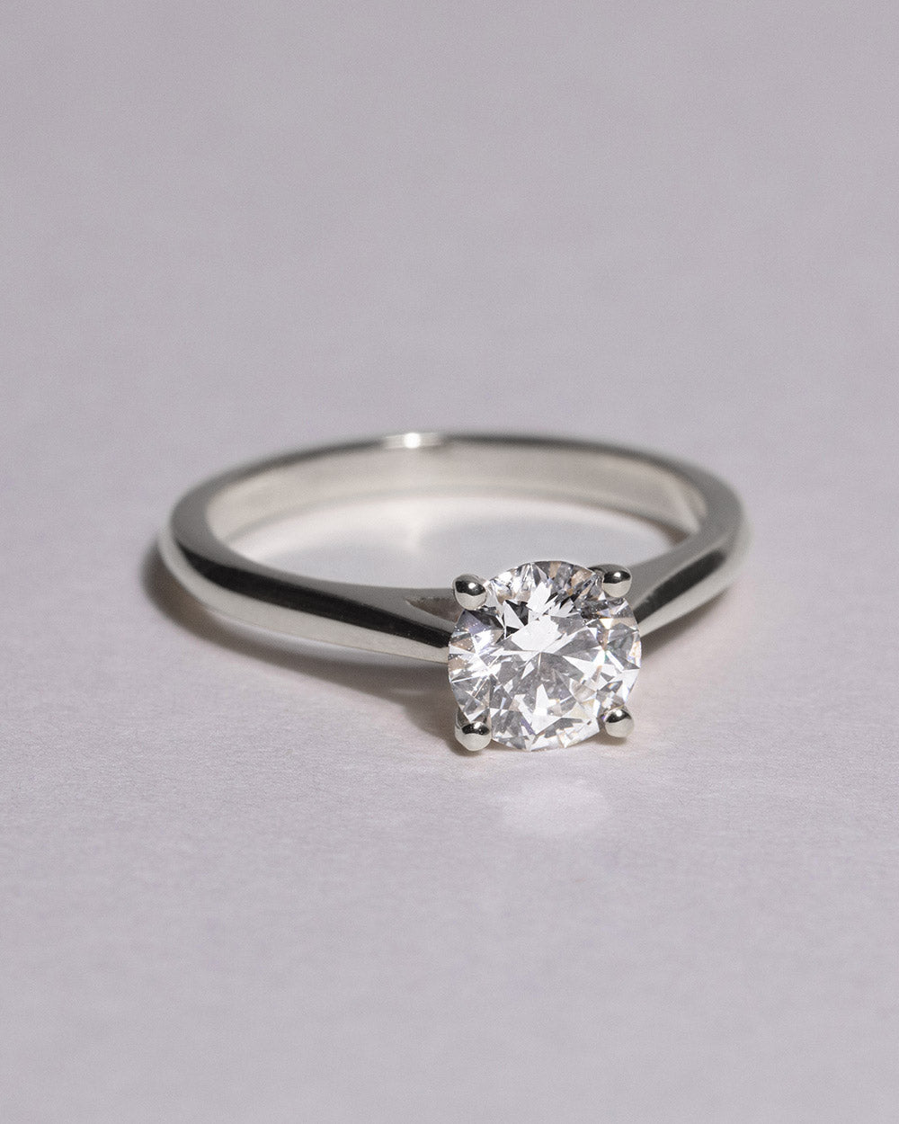 18ct White Gold Astar 1ct Lab Grown Diamond Ring