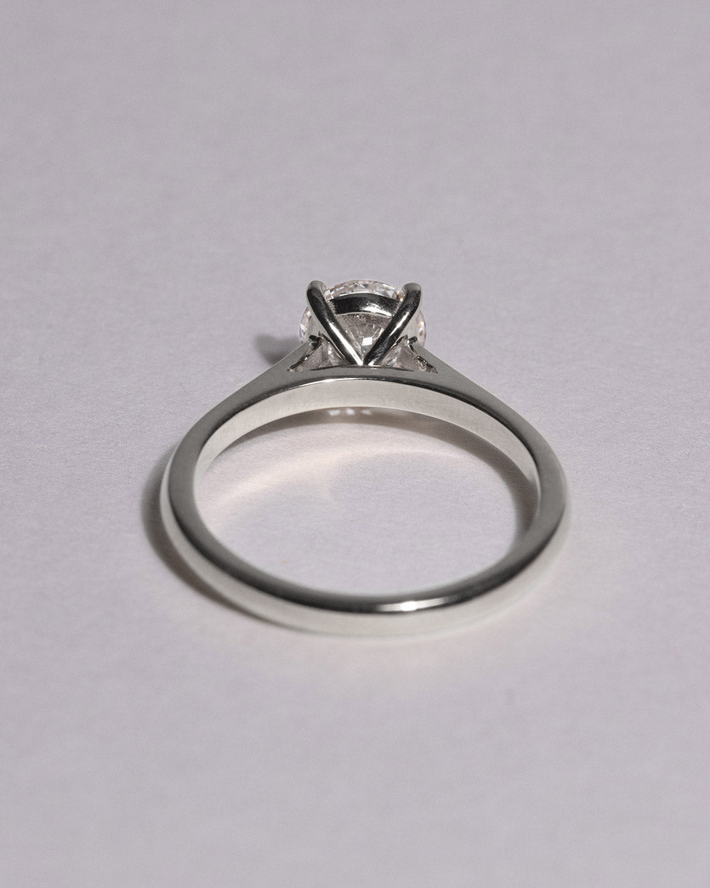 18ct White Gold Astar 1ct Lab Grown Diamond Ring