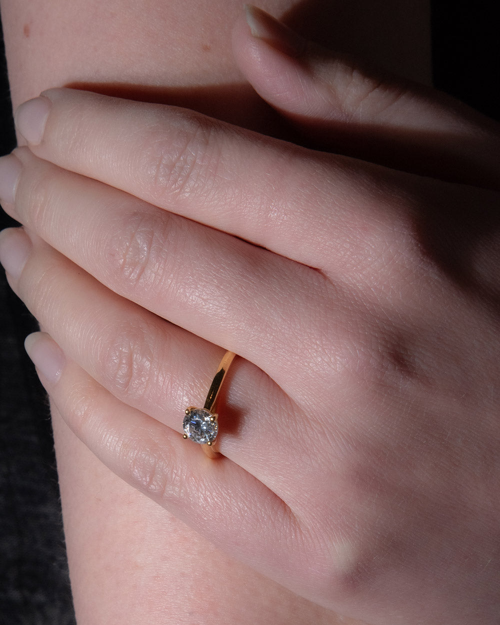 18ct Gold Astar 1ct Lab Grown Diamond Ring