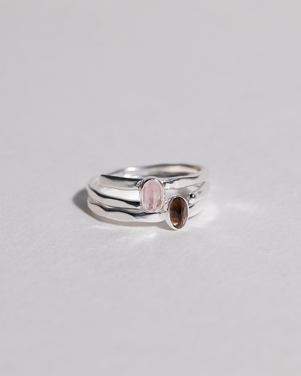 Quartz Adjustable Ring