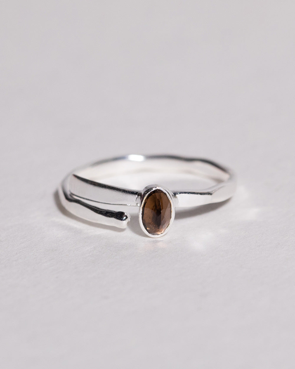 Quartz Adjustable Ring