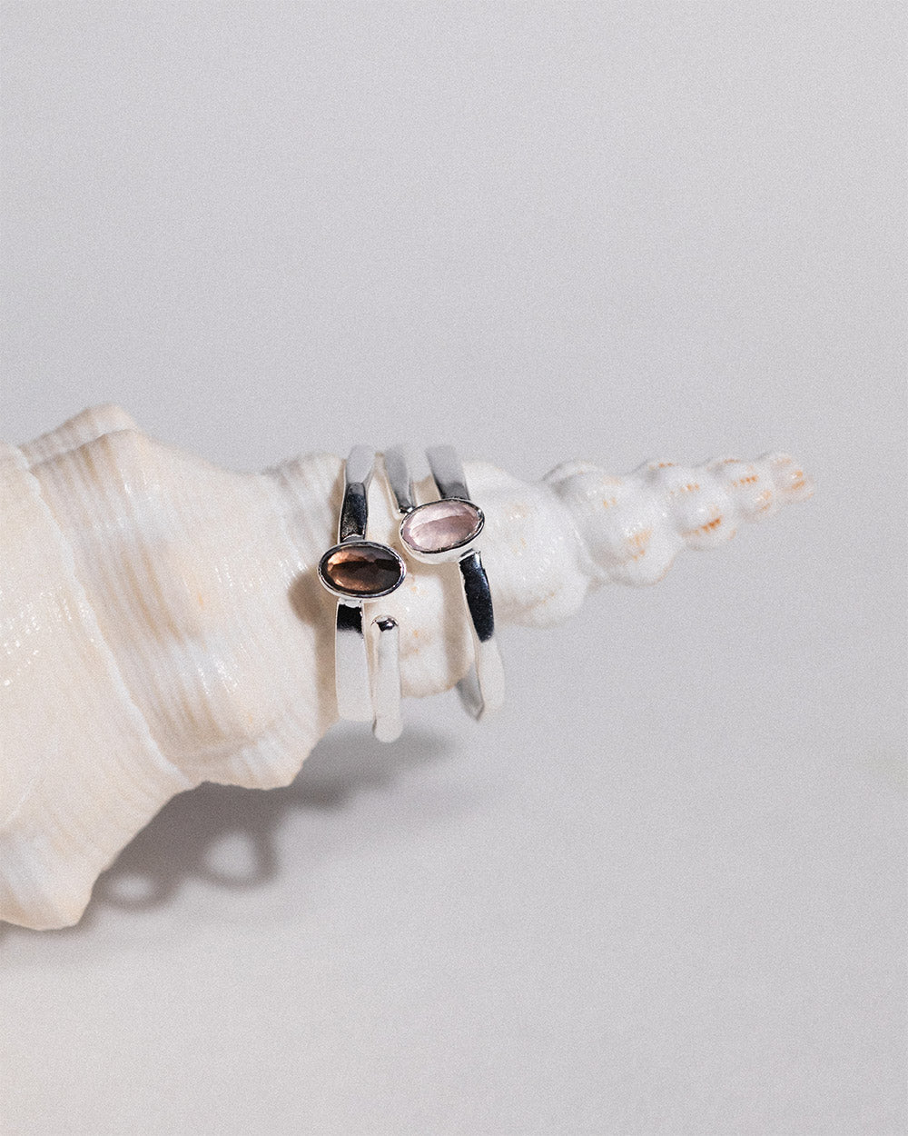 Quartz Adjustable Ring