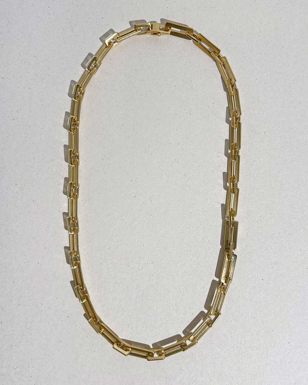 MM STUDIO Geometric Paper Chain Necklace