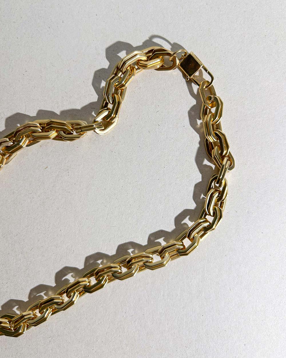 MM STUDIO Baroque Pearl Chain Necklace