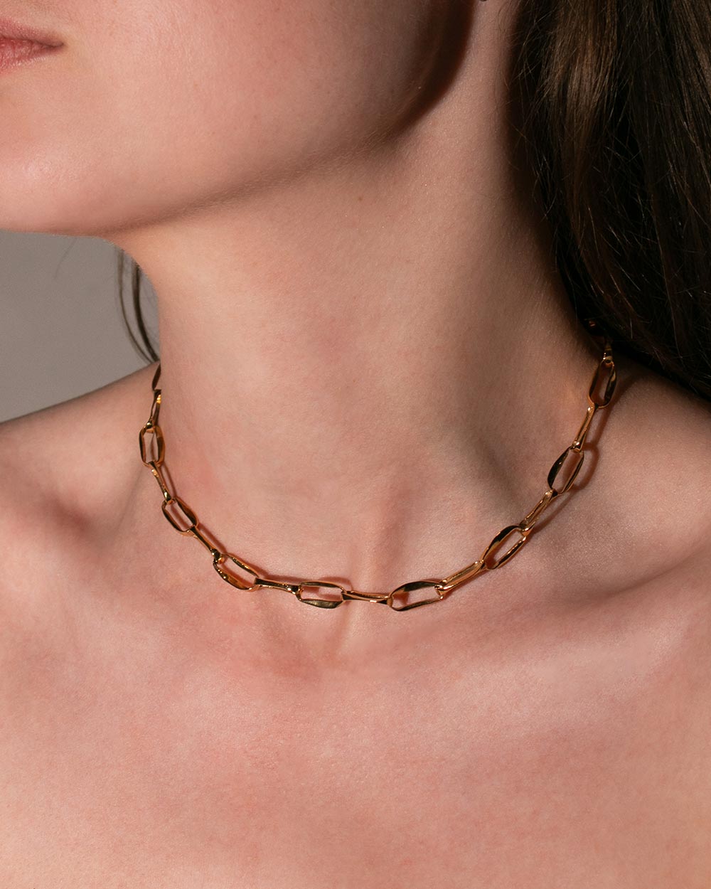 MM Studio Link Light Chain Necklace