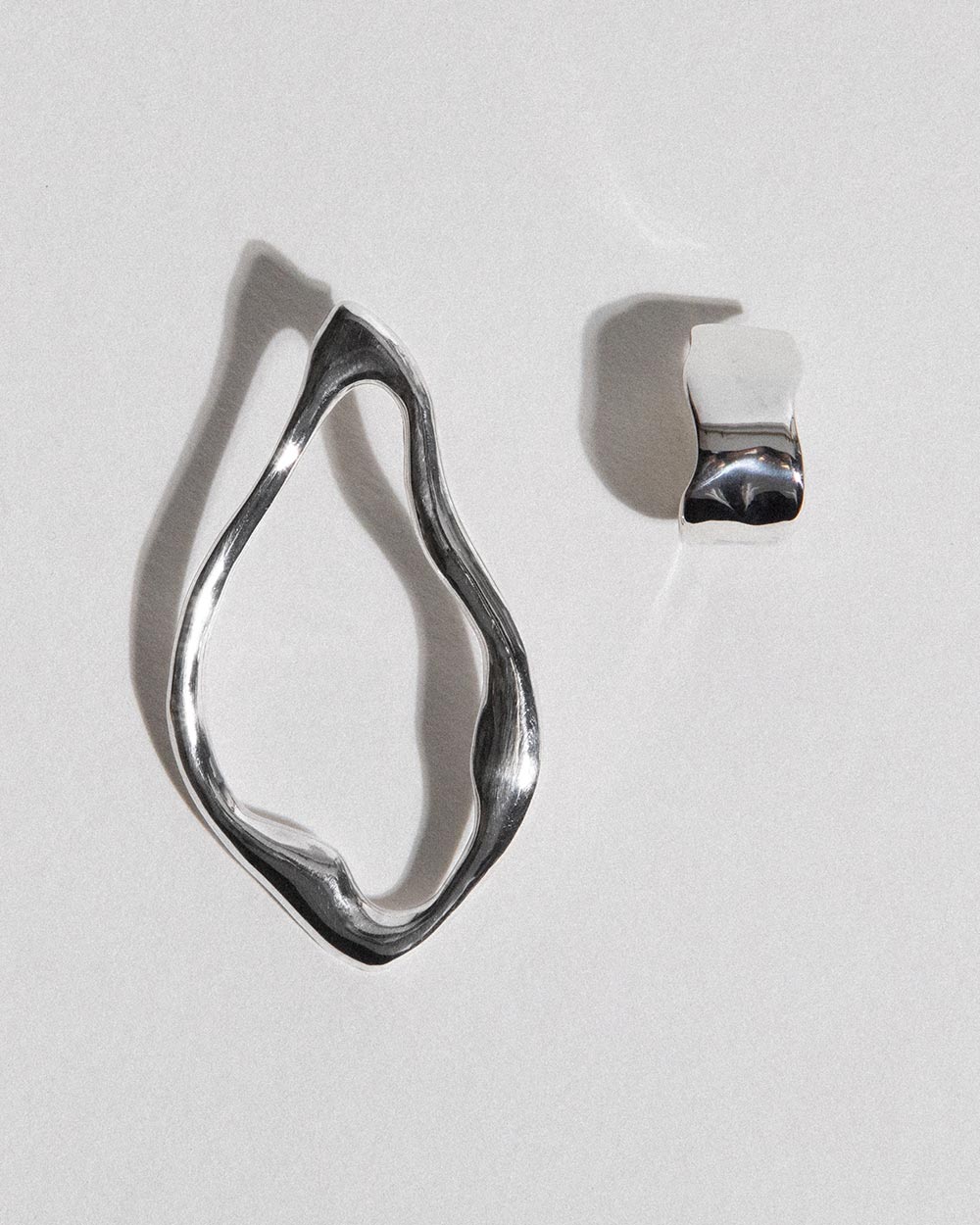 MM x Laura Pitharas Asymmetric Earrings