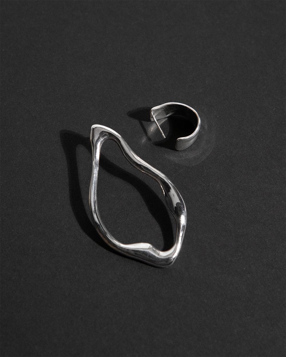 MM x Laura Pitharas Asymmetric Earrings