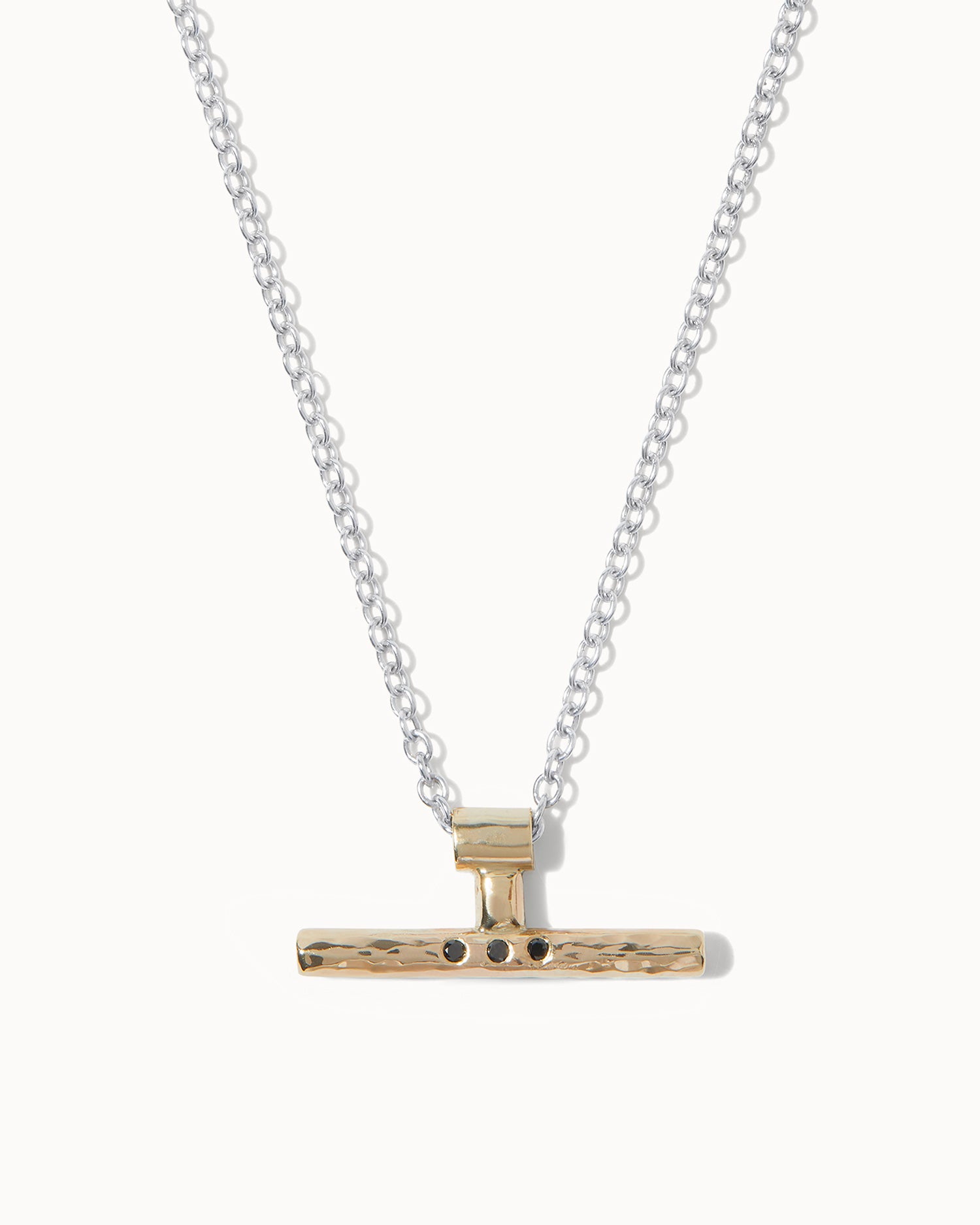 Solid Gold Lyra Black Diamond T Bar Necklace King s Cross solid-gold-lyra-black-diamond-t-bar-necklace-king-s-cross
