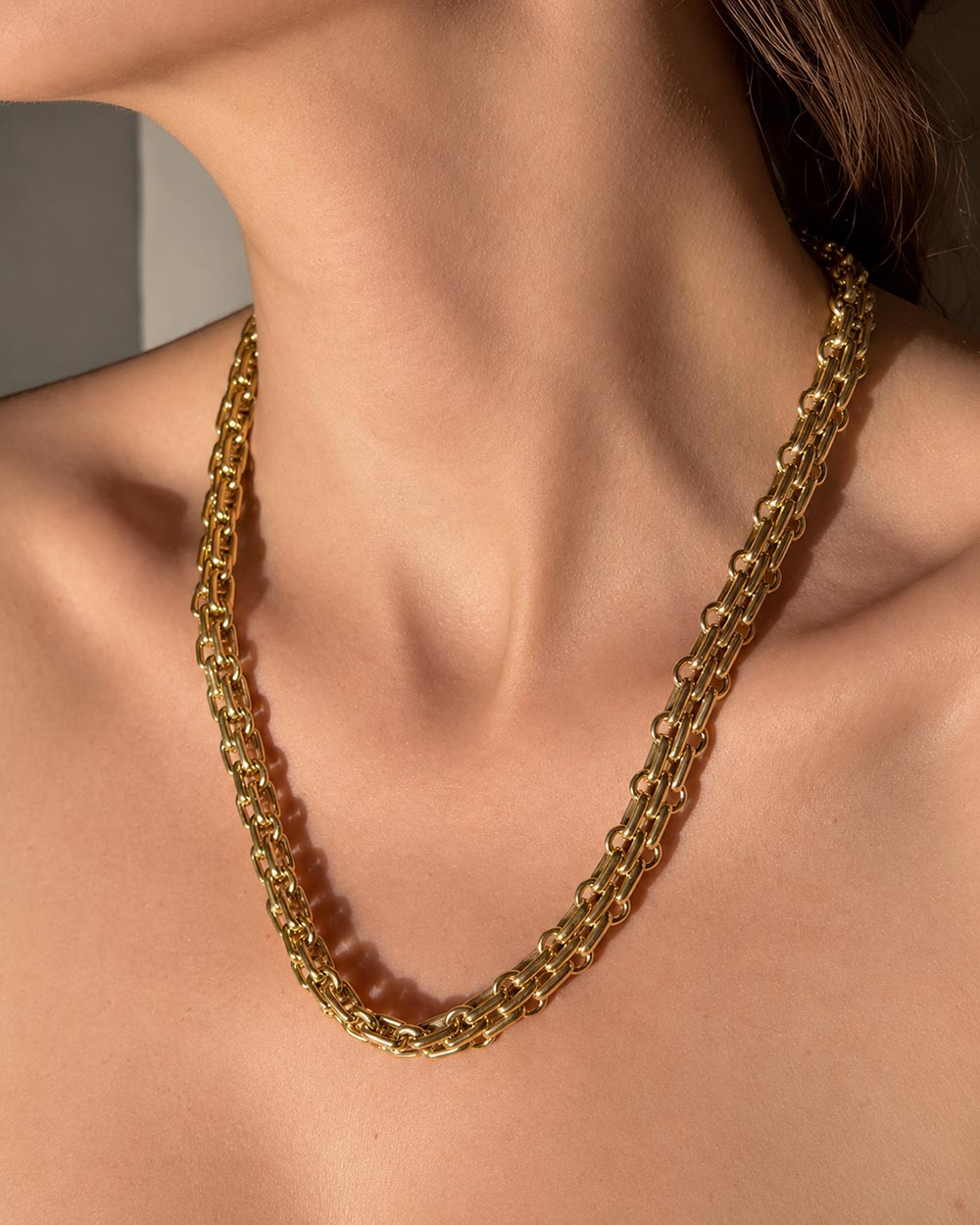 MM STUDIO Interlocking Chain Necklace