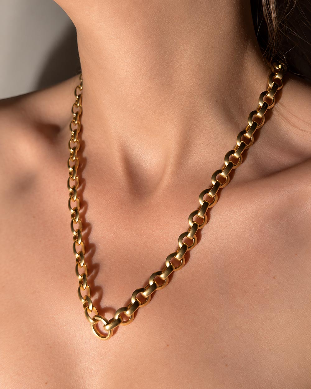 MM STUDIO Round Chain Necklace