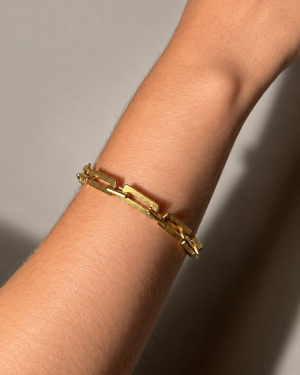 MM STUDIO Geometric Paper Chain Bracelet