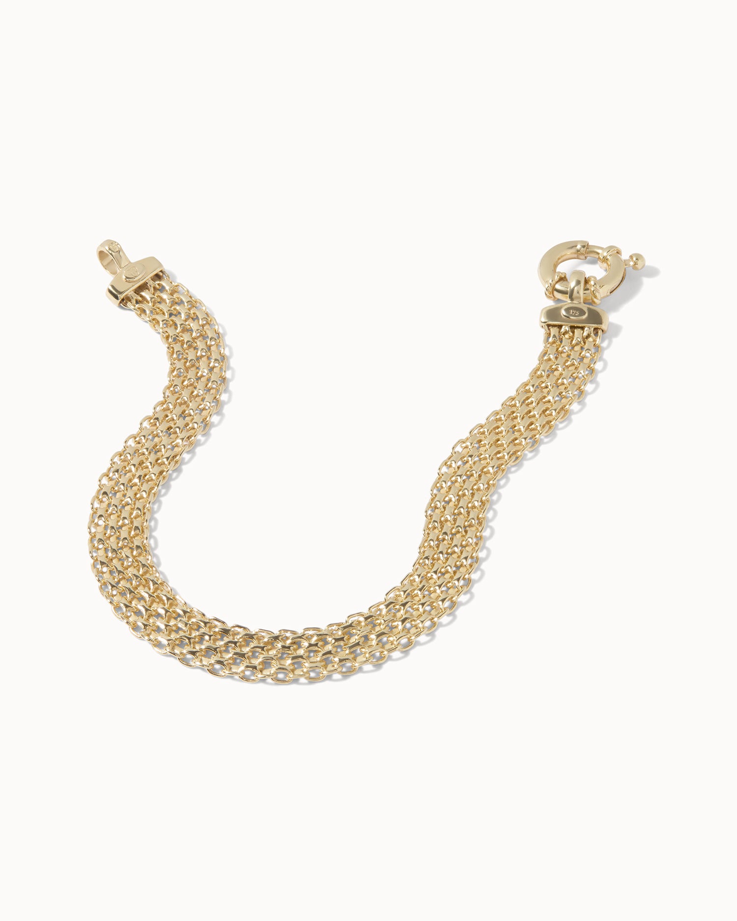 Mesh chain store bracelet