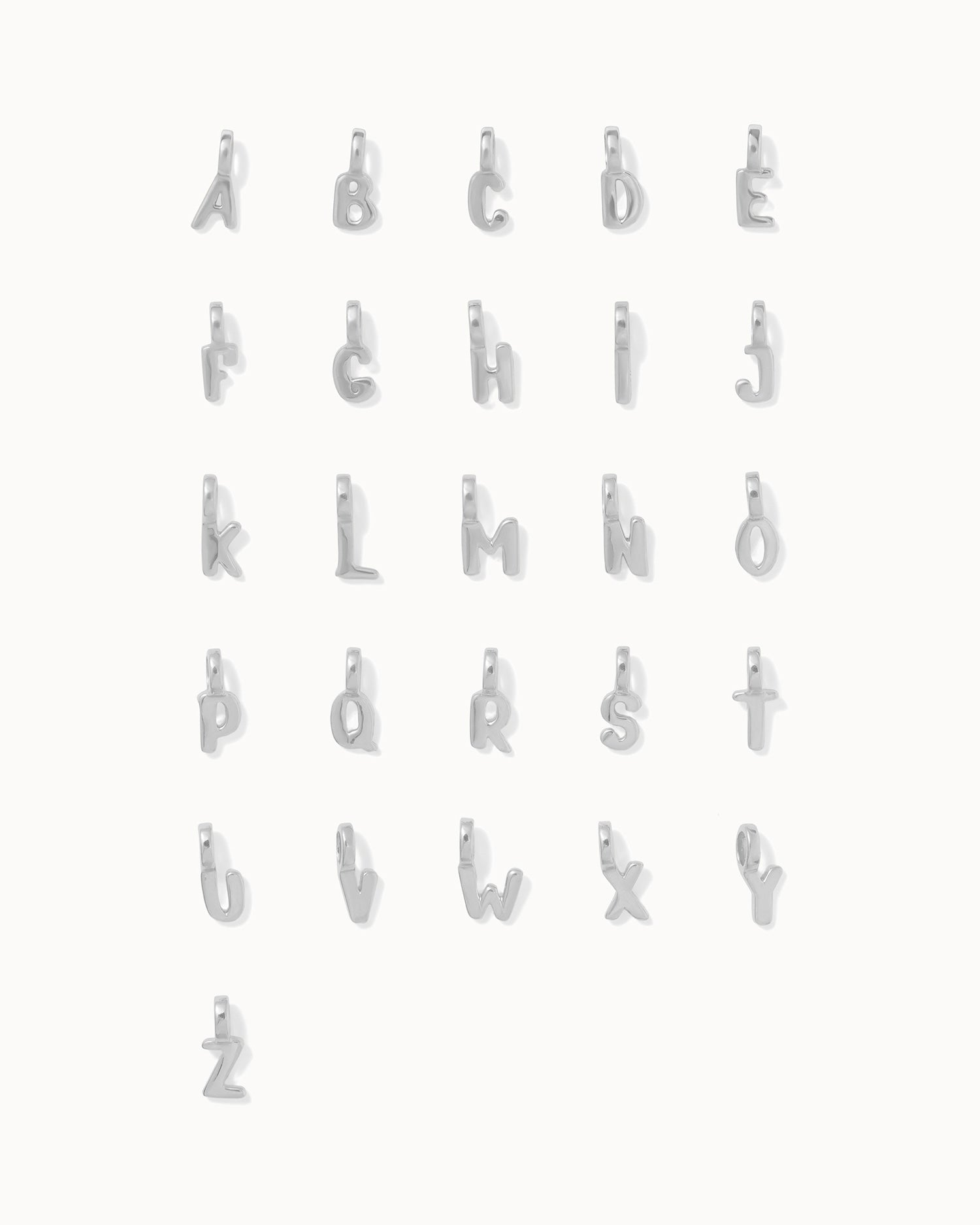 Initial Charm Necklace