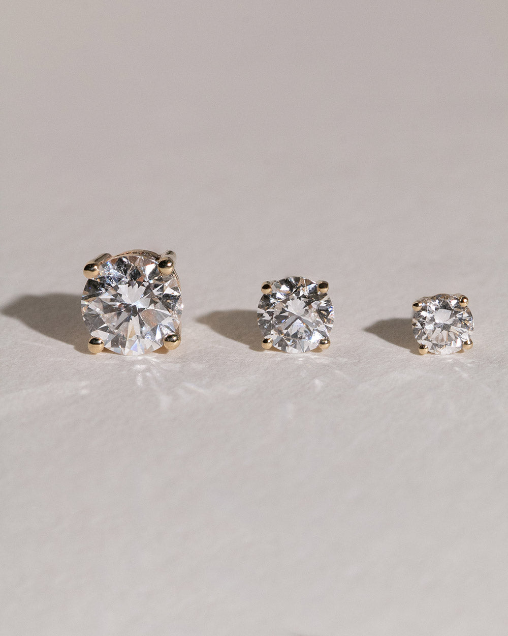 Astar Lab Grown Diamond Stud Earrings