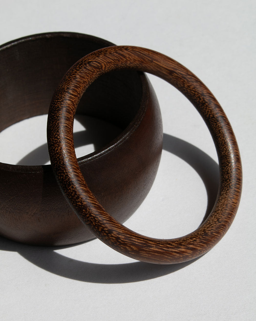 Wood Round Bangle