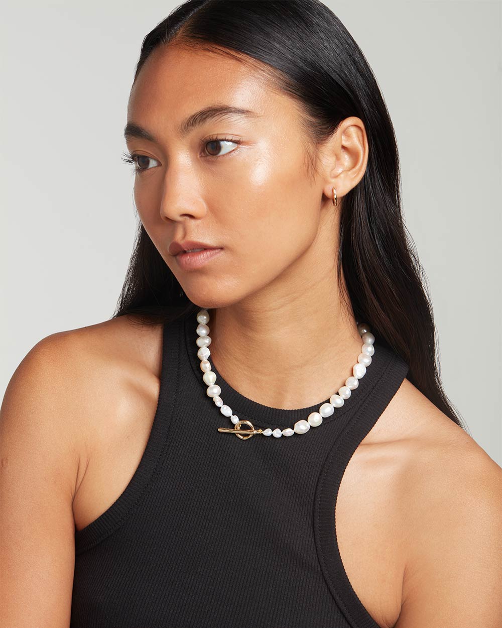 Baroque Pearl Necklace and Bracelet Set