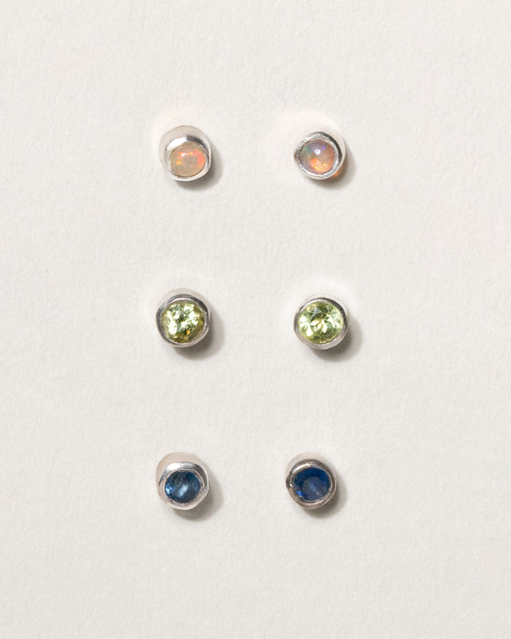 Birthstone Stud Earrings