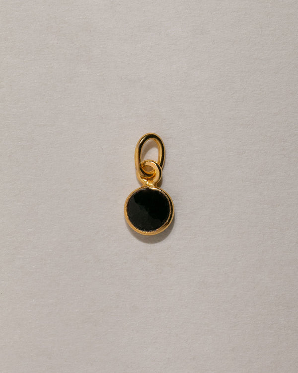 Black Spinel Charm