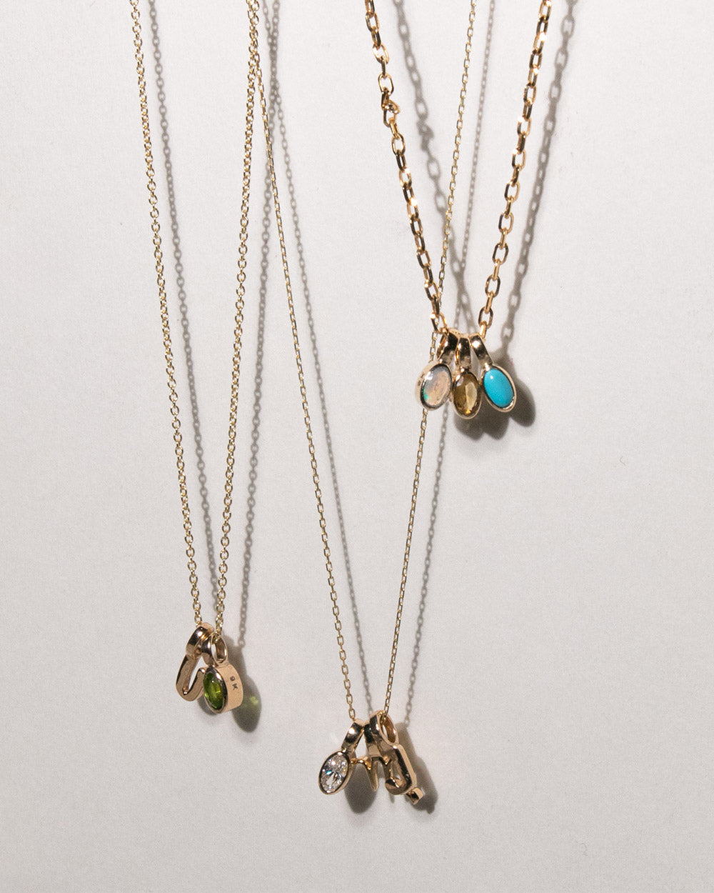 Solid Gold Fine Trace Chain Necklace