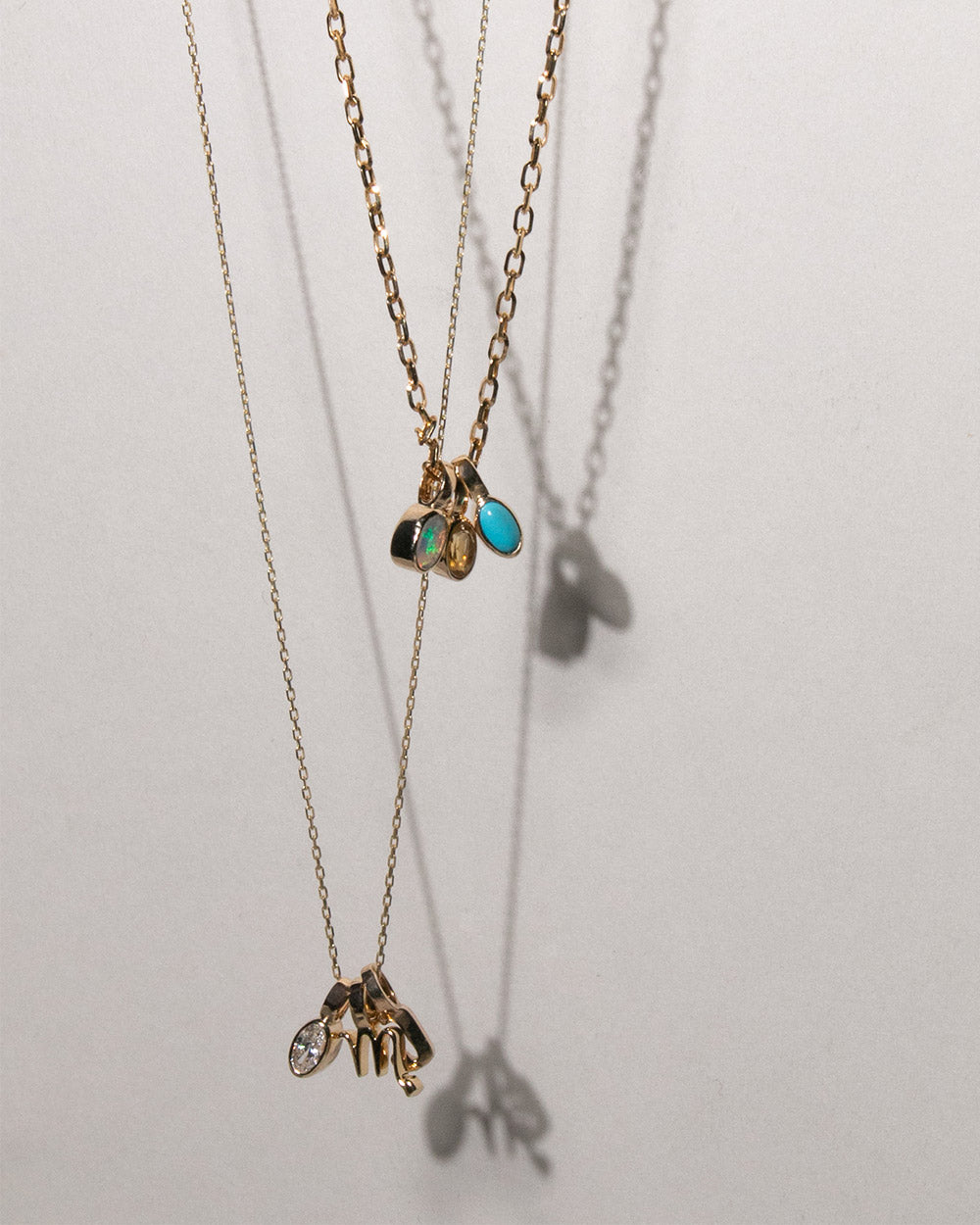 Solid Gold Diamond Cut Belcher Chain Necklace